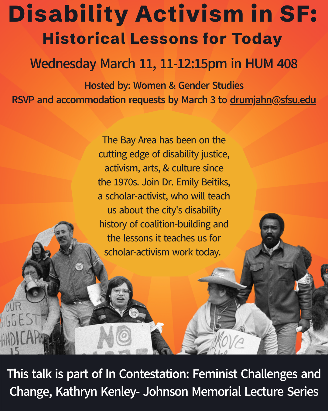 Disability Activism in SF Flyer