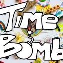 Trickets scattered on a white table, with the title "Time Bomb"