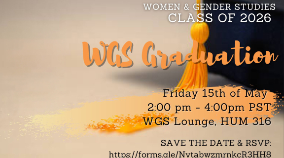 WGS Graduation flyer banner